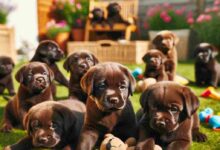 chocolate lab puppies