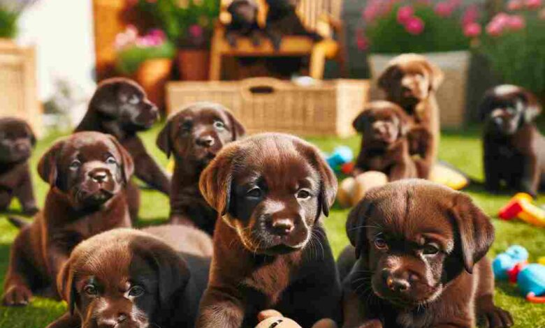 chocolate lab puppies