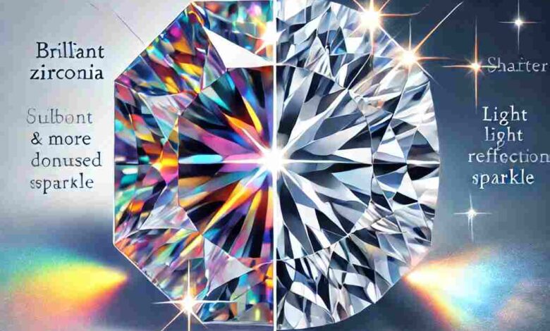 Cubic Zirconia vs Diamond