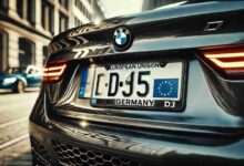 German License Plate