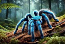 cobalt blue tarantula