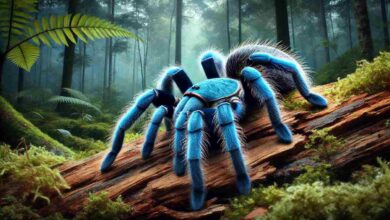 cobalt blue tarantula