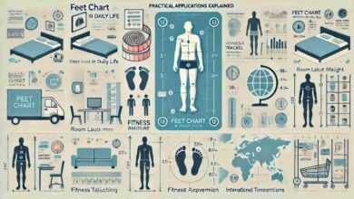 feet chart