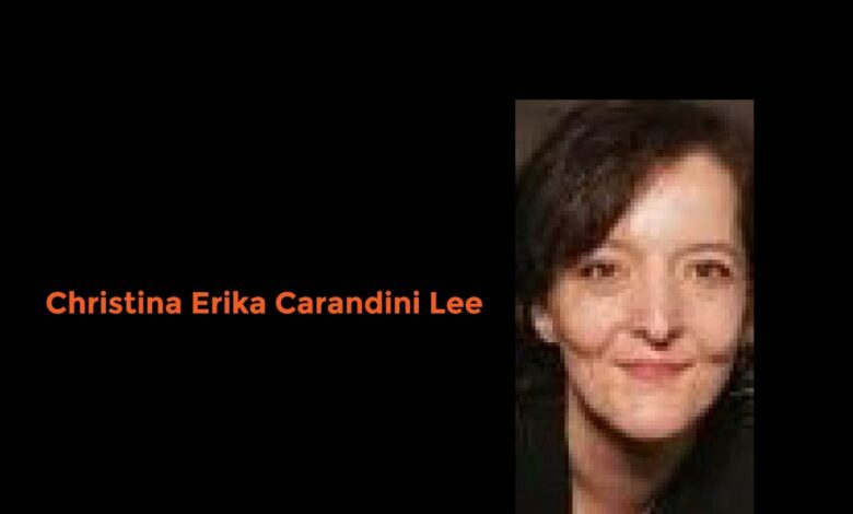 Christina Erika Carandini Lee